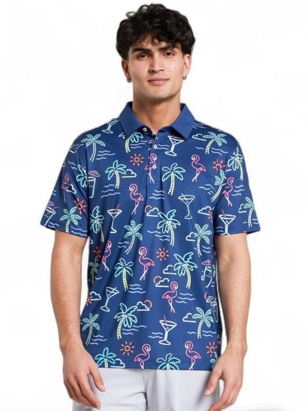 Chubbies The Neon Light Performance Polo